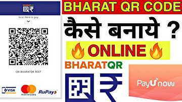 How to Create Bharat QR Code Online || How to Get Bharat QR Code || PayUnow Bharat QR Code 🔥🔥🔥