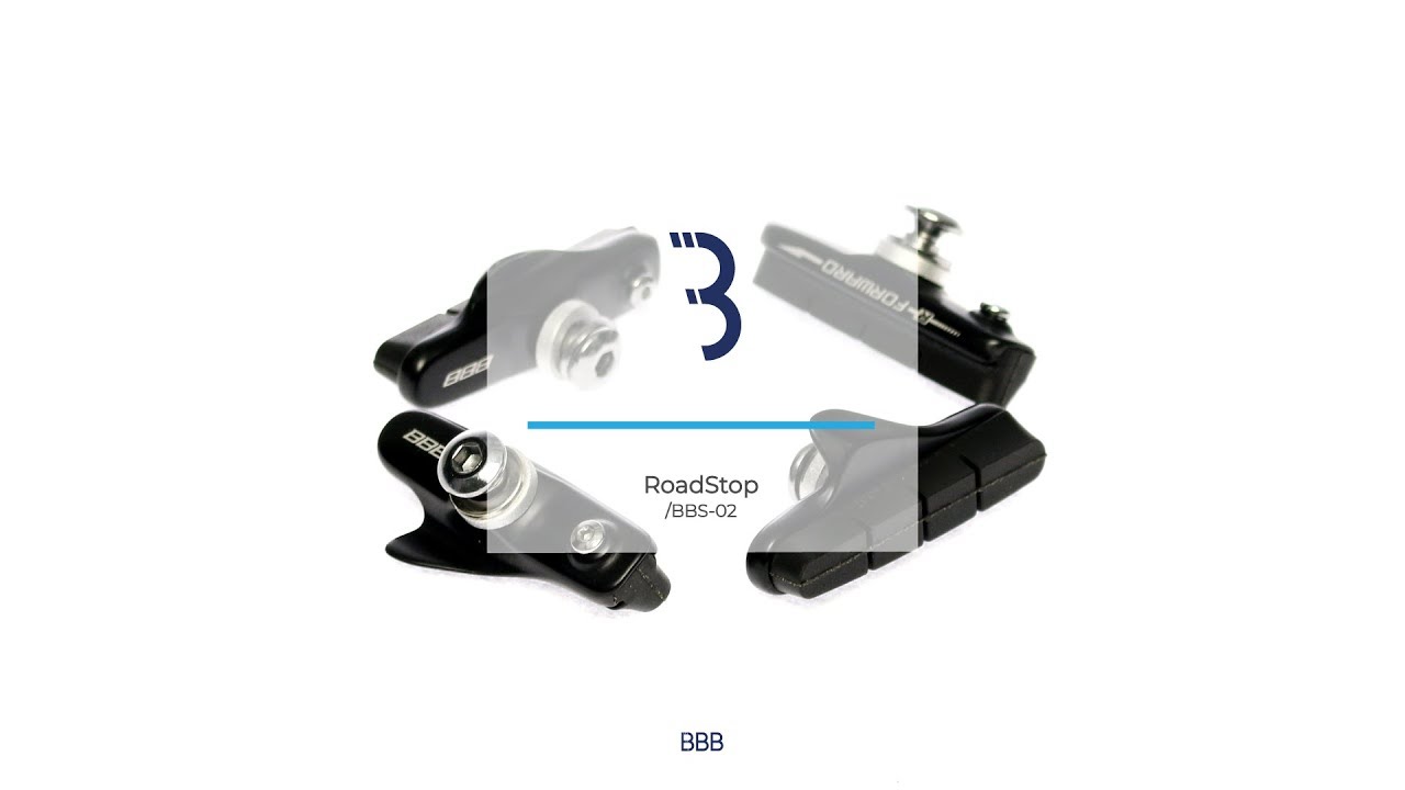 BBB BBS-01D ROADSTOP DELUXE BRAKE SHOES - LK Bikes