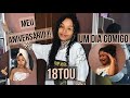 UM DIA COMIGO NO MEU ANIVERSÁRIO | Vlog 18TOU