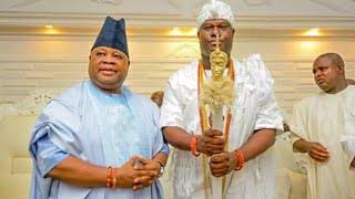 Sen. Ademola Adeleke Storms Ile Ife, Visit Ooni Of Ife For Royal Blessings As Osun 2022 Is Loading