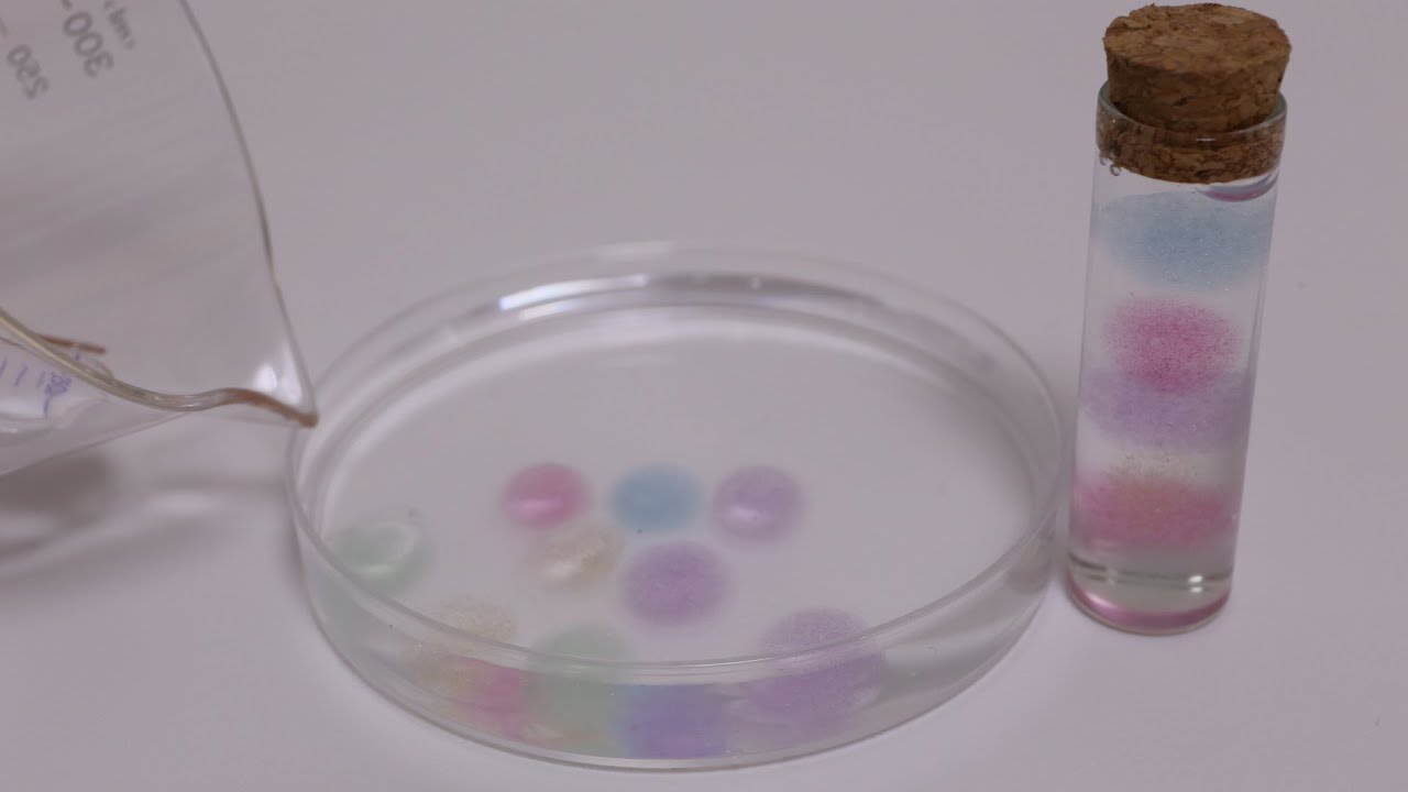 Mini Bottle Water Expanding Balls Polymer Ball YouTube