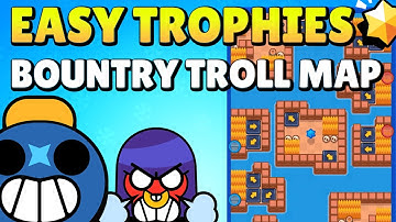 🧀 EASY TROPHIES Island Bounty Troll Map | Brawl Stars