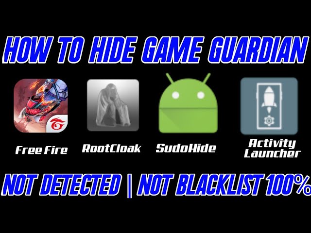 Sudohide Tutorial Hide Game Guardian from PUBG and all other games 