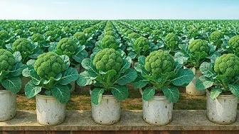 How to Grow Broccoli Easily in Recycled Plastic Tubs