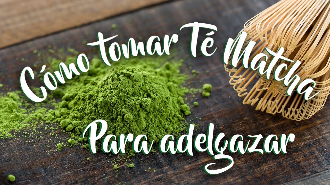 Así debes tomar té matcha para adelgazar