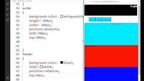 HTML   Semantic Elements  - header - nav -section - article - footer - Demo