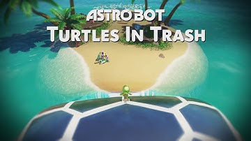 Astro Bot // Lost Galaxy // Turtles In Trash // 100% Walkthrough // All Bots & Puzzle Pieces