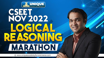 CSEET Nov 2022 | Logical Reasoning  Marathon