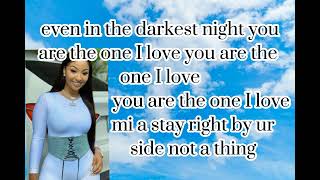 Shenseea,Rvssian -You're the one I love lyrics