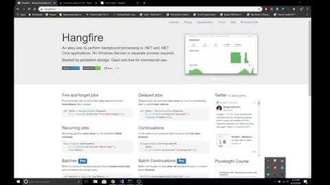 Task Scheduling and Background Processing in Asp.Net Core using Hangfire