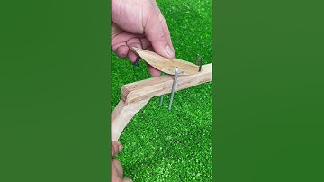 Handcraft a simple Trigger mechanism # Craft idea # DIY # Simple design # woodworking