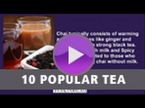 10 Popular Tea