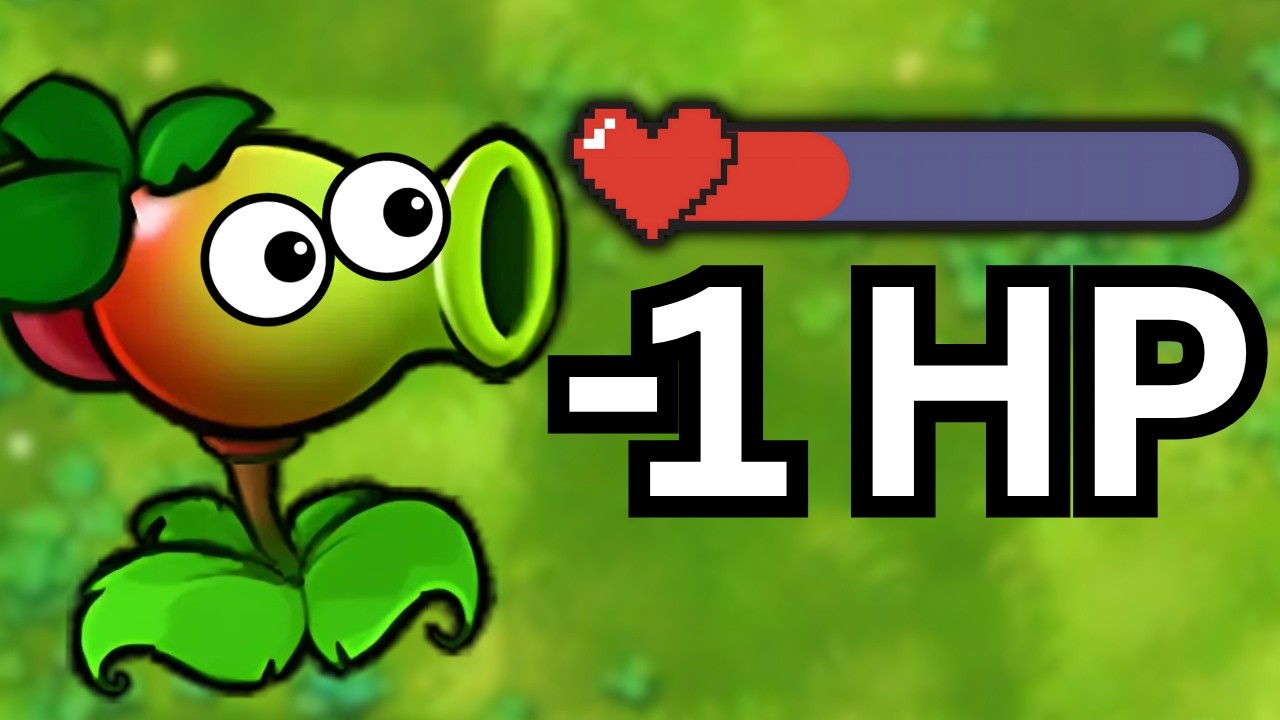 Every Second Plants LOSE HP