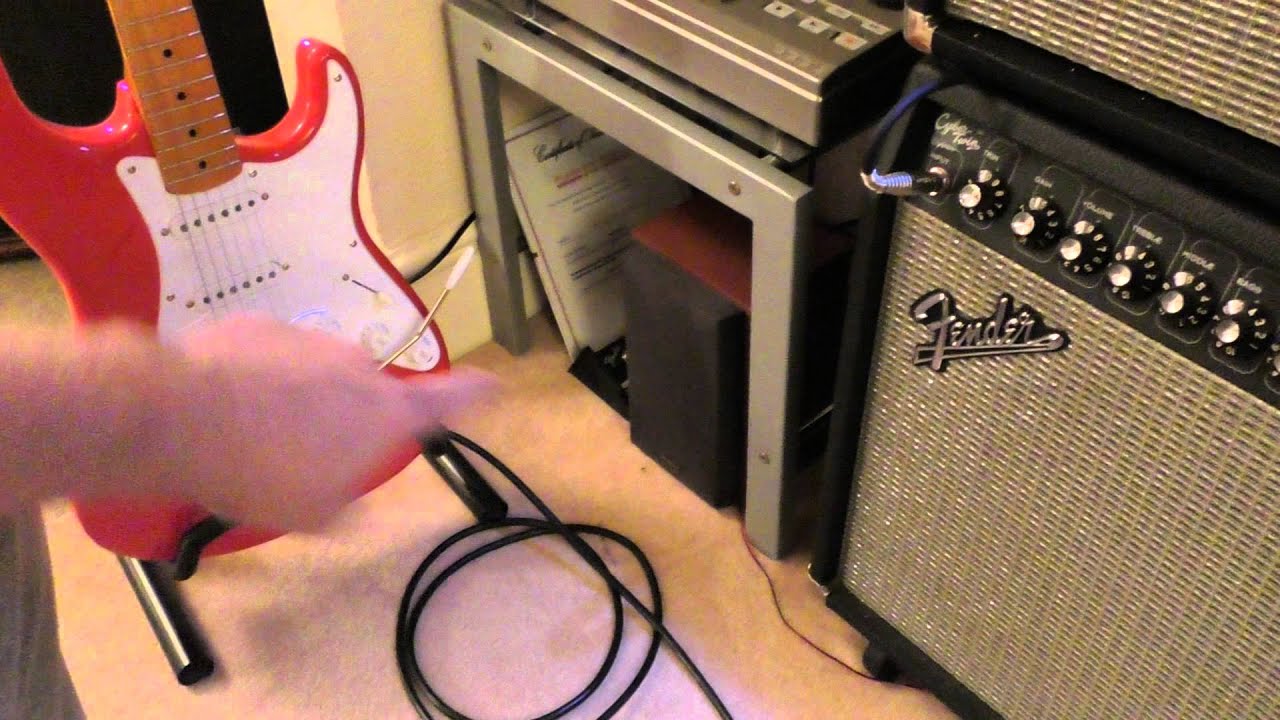Guitars, amp and effects rig. Part 1. YouTube