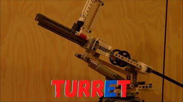 TURRET WITH JOYSTICK | Lego Mindstorms Ev3 | MOC