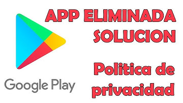 GOOGLE PLAY APP ELIMINADA: Violation of Usage of Android Advertising ID policy and section 4.8