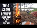 Twig Stove Review: Cooking a Brook Trout and Boil Test