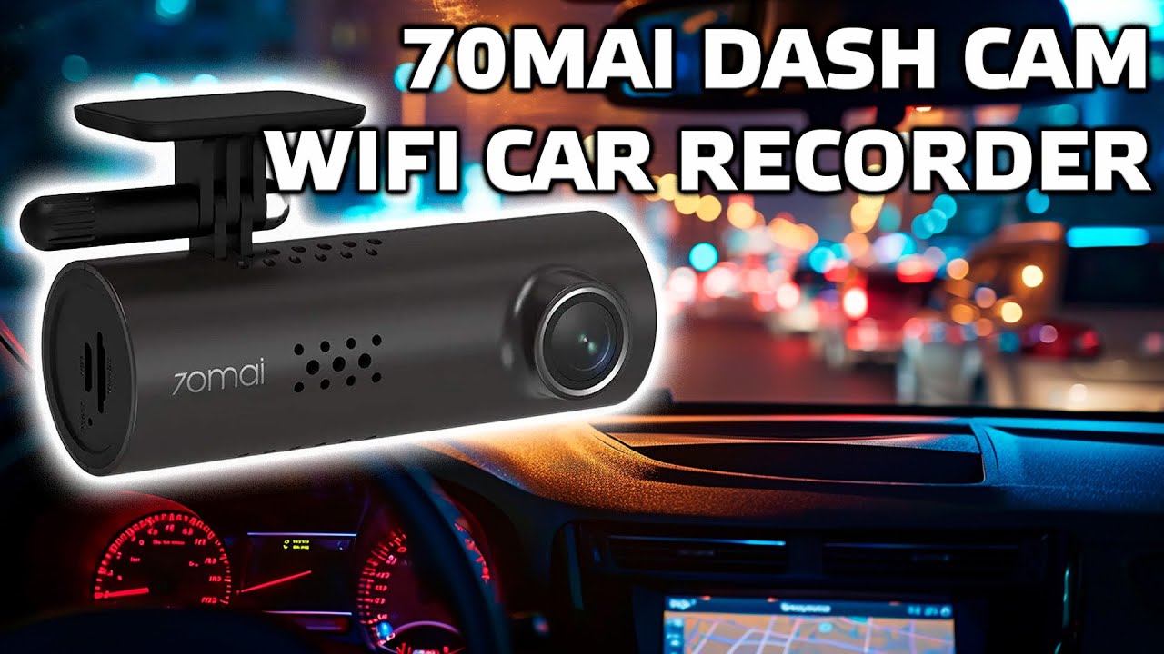 ⁣Обзор видеорегистратора Xiaomi 70mai Smart Dash Cam - реальная авария при съемке обзора