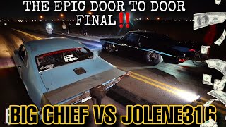 THE EPIC DOOR TO DOOR FINAL BIG CHIEF in the Judge VS Luke Hanson JOLENE316 throwing down in the 405