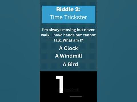 Time Trickster #riddle #puzzle #shortsviral YouTube