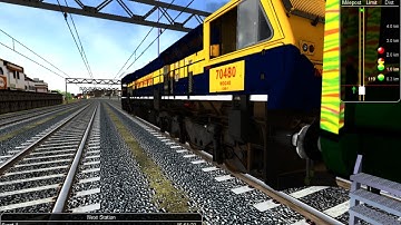 Loco Failed Of Python Freight Train || Rescue By UBL WDP4 || MSTS Open Rails || Indian Railways