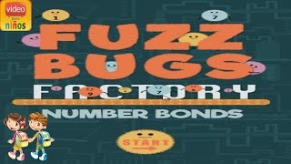 Number Bonds Fuzz Bugs Factory - Games Kids