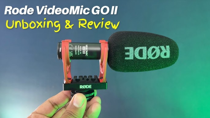 RODE VIDEOMIC GO II Unboxing and close look 