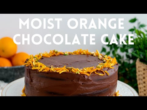 Video: Chocolate Nut Cake With Oranges