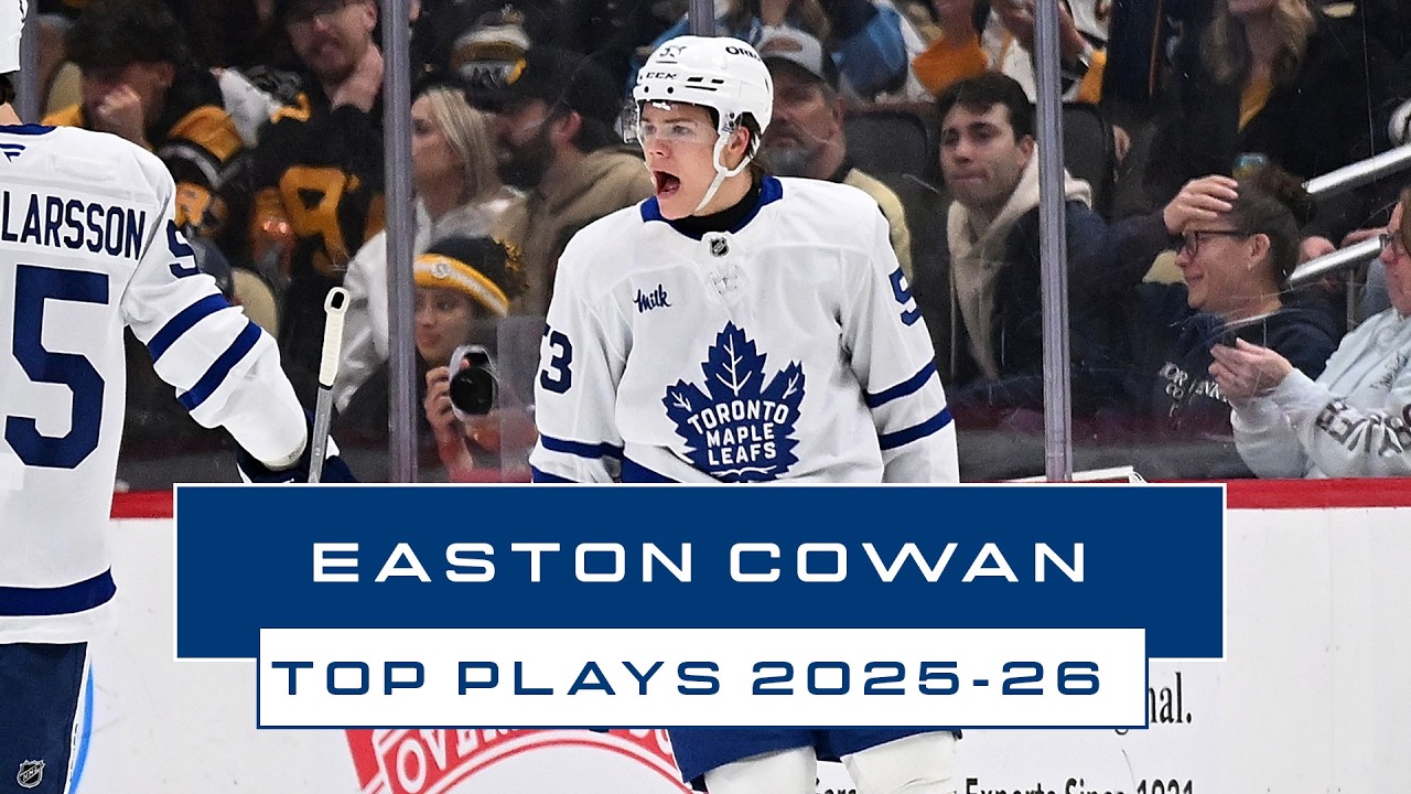 Easton Cowan Top Plays 2025-26 | Toronto Maple Leafs