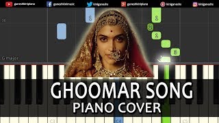 Ghoomar Song Padmavati | Piano Cover Chords Instrumental By Ganesh Kini