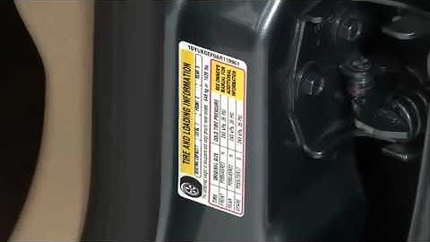 Escalade - Tire Pressure Monitor System