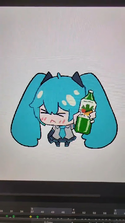 Hatsune Miku animation #hatsunemiku #vocaloid #animation #anime