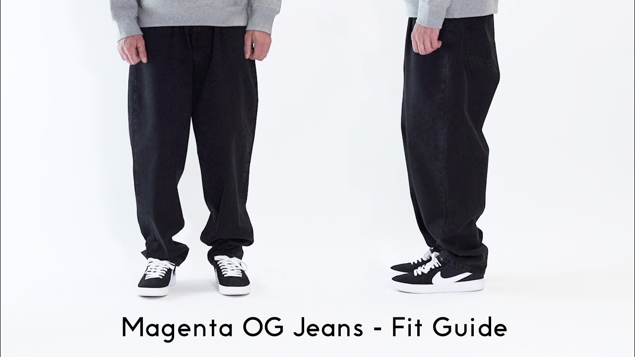 Magenta OG Jeans - Fit Guide