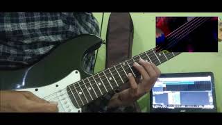 Phil Collins - Against All Odds (sax solo guitar cover)