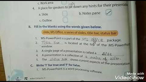 Class 4th | Chapter 6: More On MS-POWERPOINT 2010 (Part 4)