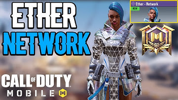 *NEW* ETHER NETWORK CHARACTER GAMEPLAY in CALL OF DUTY MOBILE BATTLE ROYALE | System Overload Draw |
