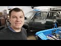 Land Cruiser 80 V12 из Читы, работаем с салоном и тормозами.