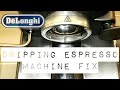 How To Fix A Dripping Delonghi Espresso Machine.