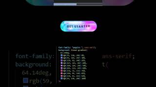 Gradient Glow Button Animation 🌈 #animation #shorts