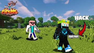 SECRETLY USING HACK ON FIRE MC !!! @PSD1