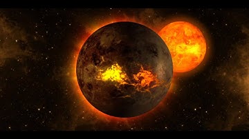 Dead Planet with Sun "liquify" in After Effects CC