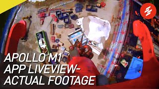 LiveView Tower Crane Operation Footages from Scarlet Apollo M1 Wireless Crane Cameras