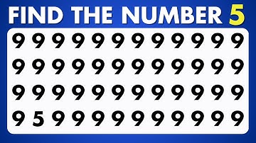 Test Your Vision! Can YOU Find the Odd Numbers in this Puzzle Quiz?