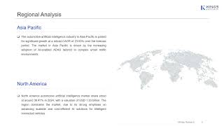 Information Transforming Mobility Through Intelligence: Automotive AI Market Outlook Update