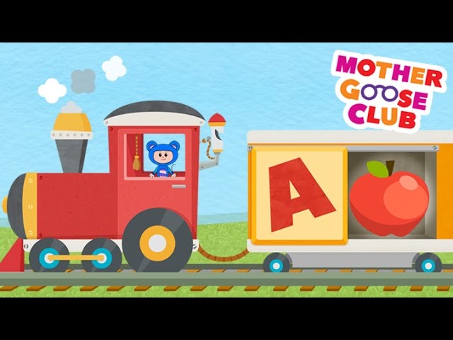 Alphabet Train Food Train - Mother Goose Club Rhymes for Kids