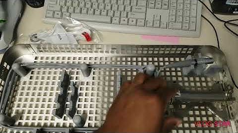 CUSA Hand Piece Tray