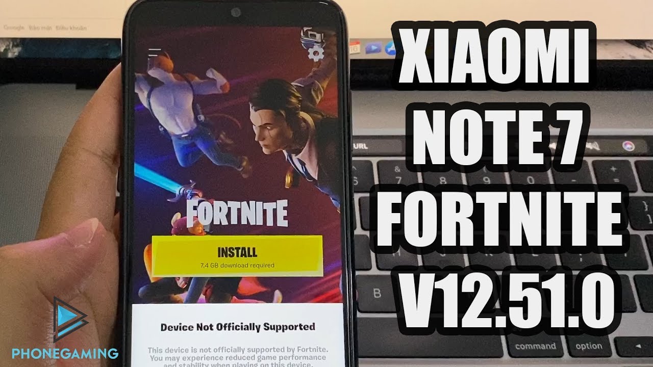 Xiaomi Redmi Note 7 Install Fortnite V12 51 0 Youtube