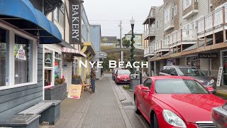 WALKING: Newport, Oregon Nye Beach