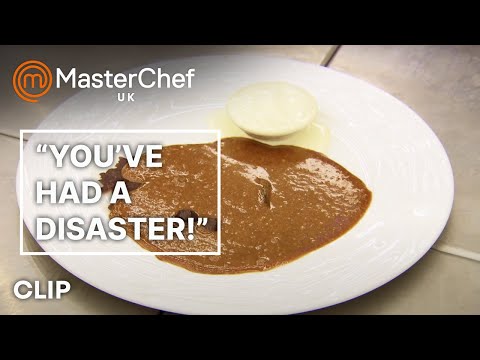 "You've had a Disaster..." | MasterChef UK | MasterChef World