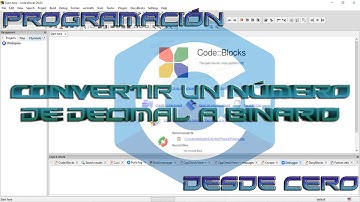 Convertir de decimal a binario en el lenguaje de programación C++ || Programación desde cero en C++